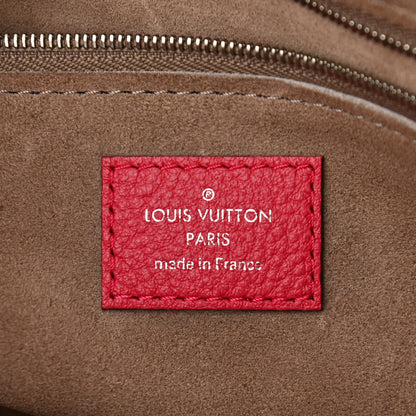Louis Vuitton Veau Cachemire Soft Lockit MM Framboise 6 of 9