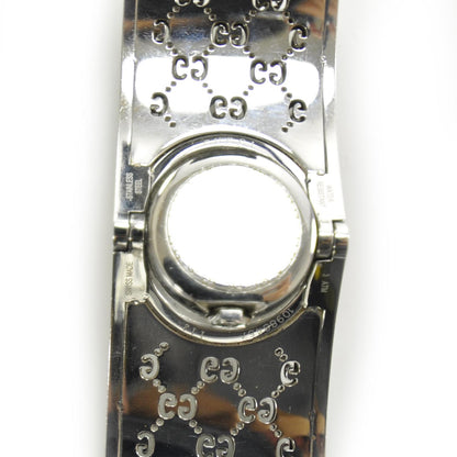 Gucci Stainless Steel Diamond Bezel 23mm Twirl Quartz Watch Brown 6 of 6