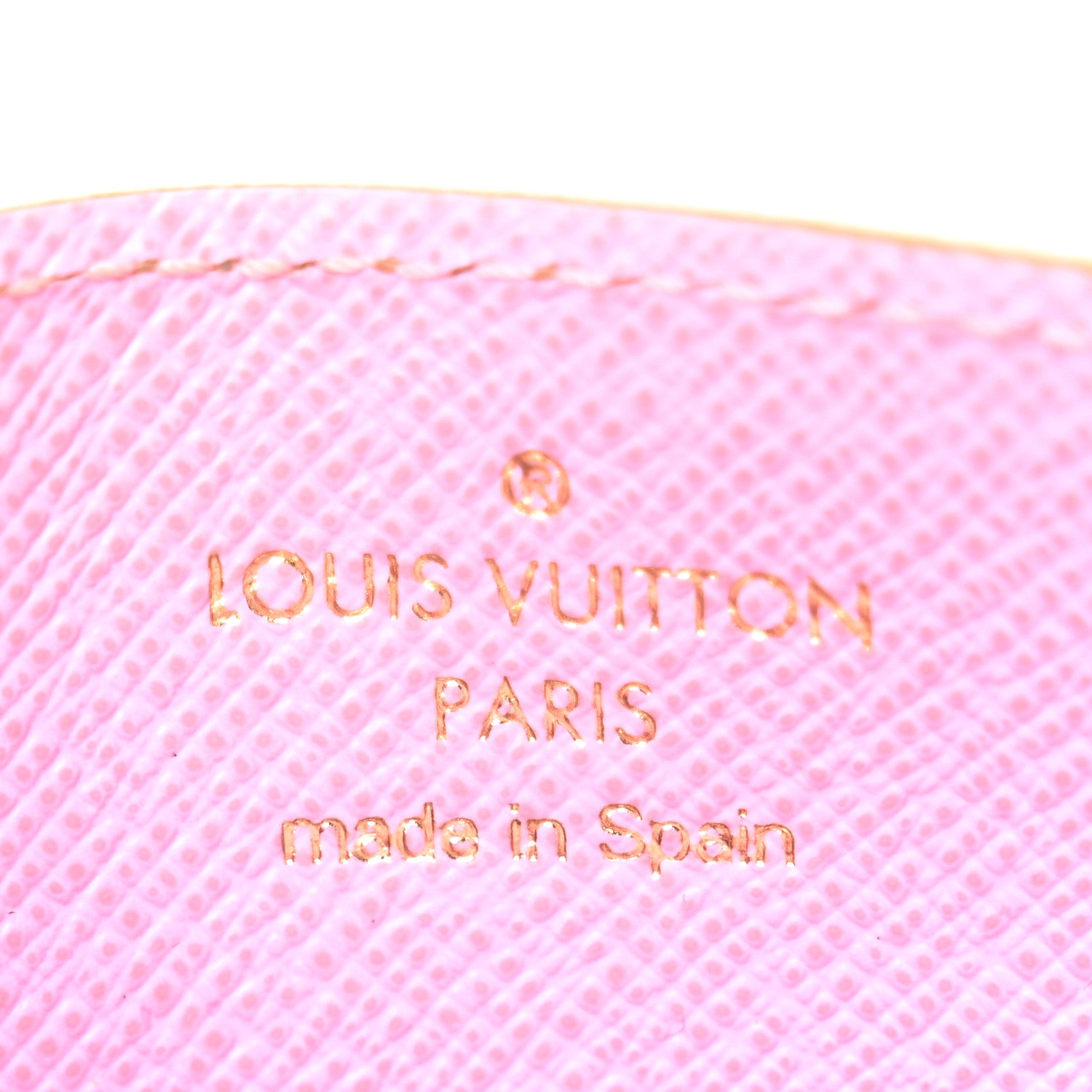 Louis Vuitton Metallic Monogram LV Garden Card Holder Gold 6 of 6