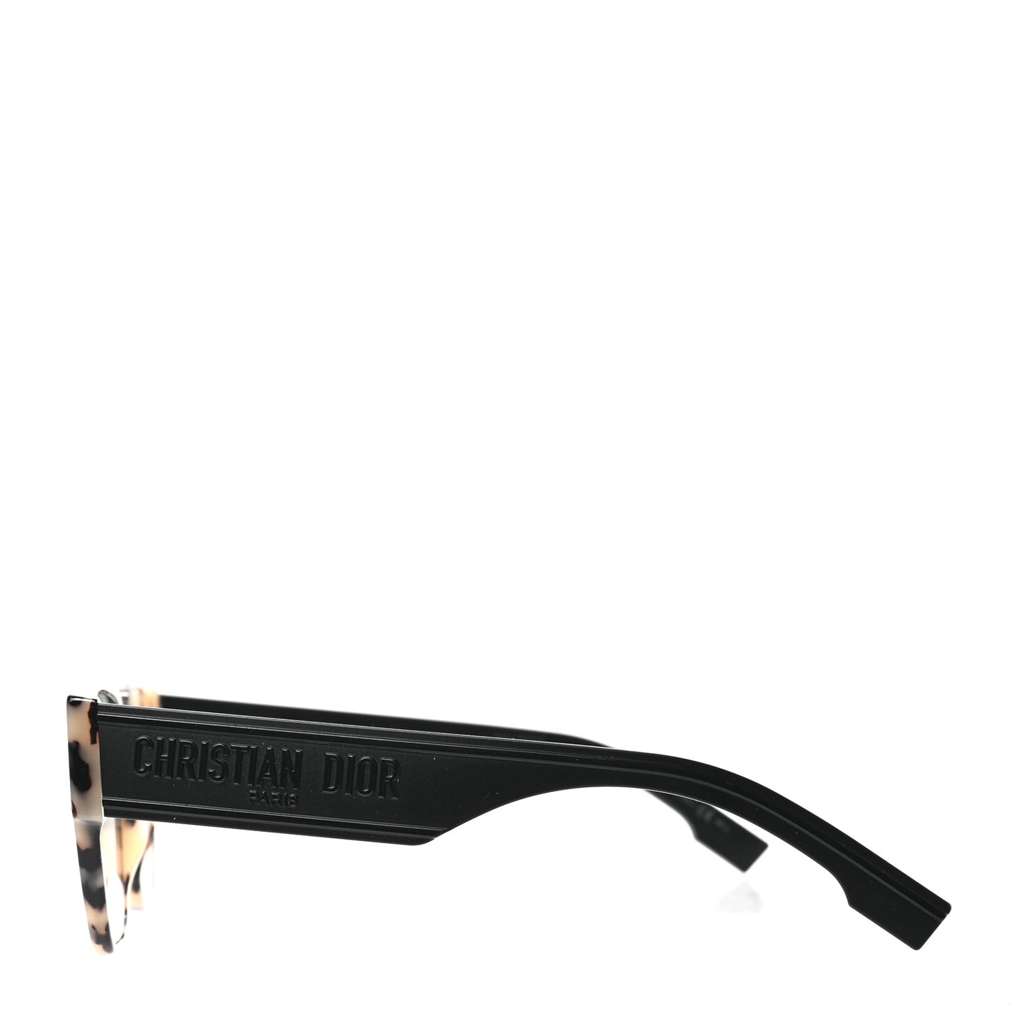 Acetate Square DiorID1 Sunglasses White Tortoise