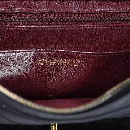 Chanel Lambskin Quilted Backpack Black 6 of 18