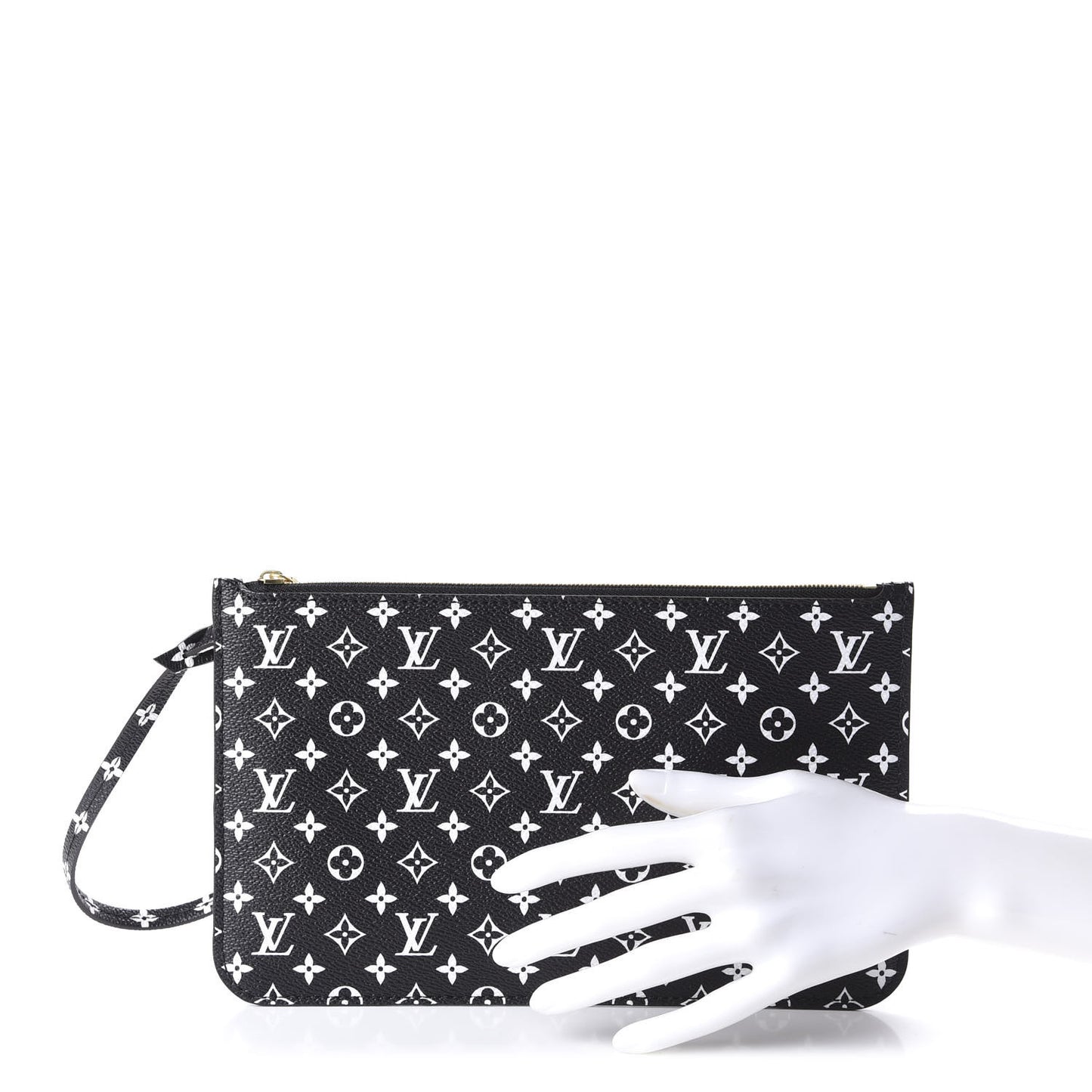 Monogram Giant Jungle Neverfull MM GM Pochette Black