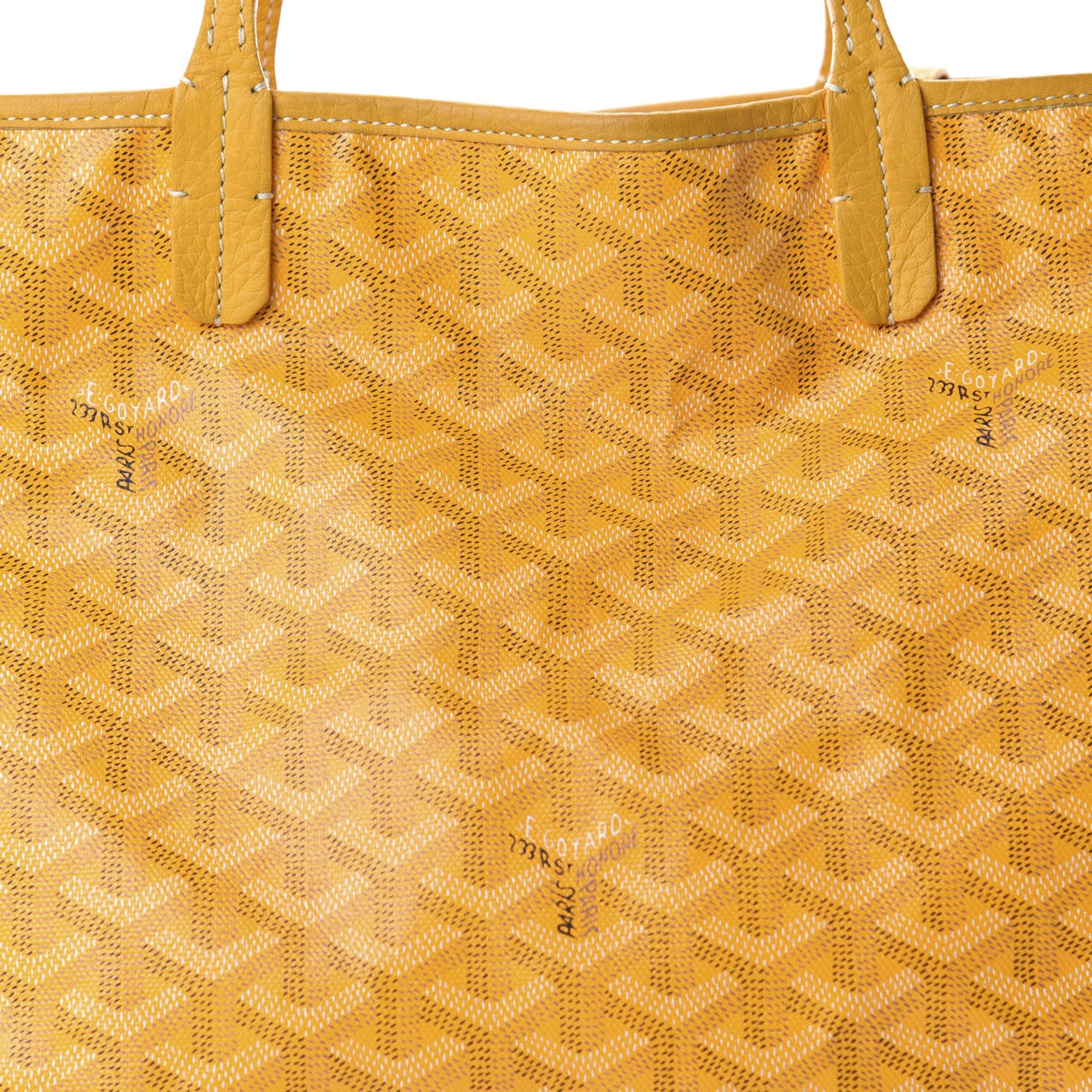 Goyard Goyardine Sac Hardy Pet Carrier PM Yellow 14 of 14