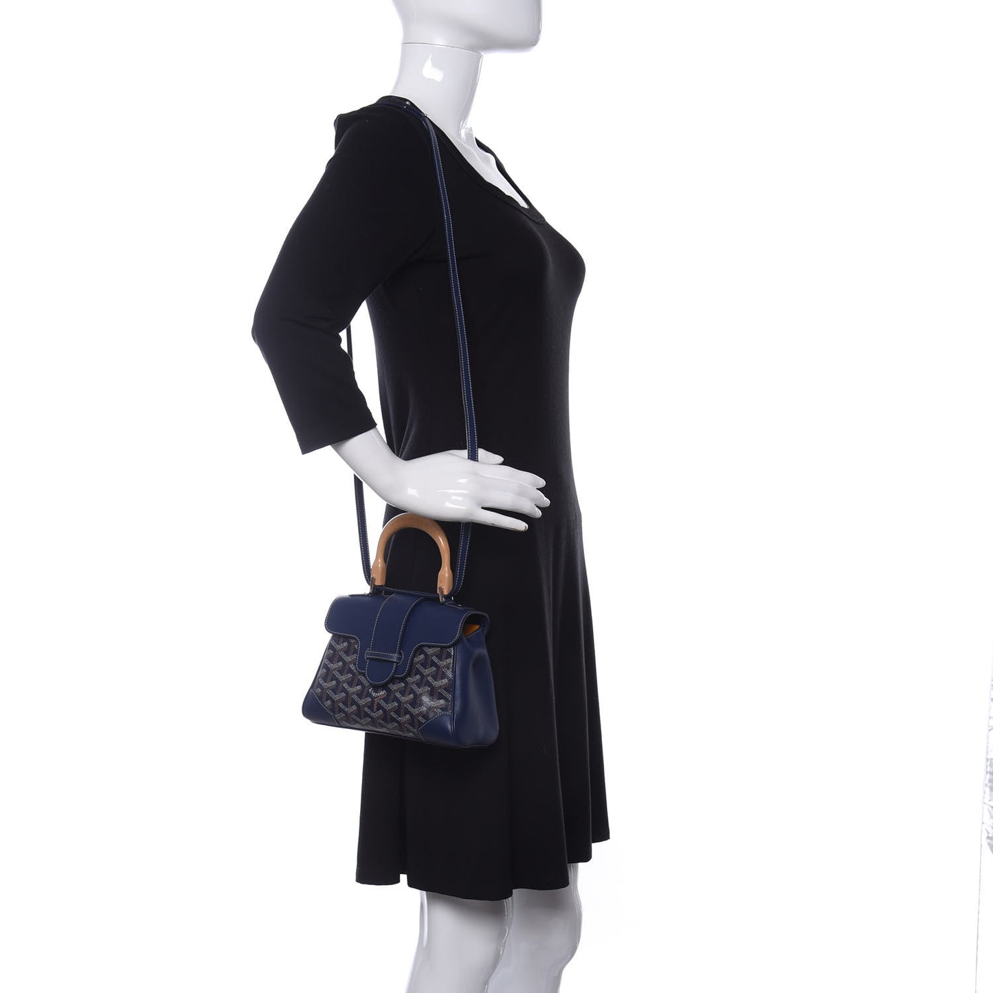 Goyardine Saigon Mini Navy