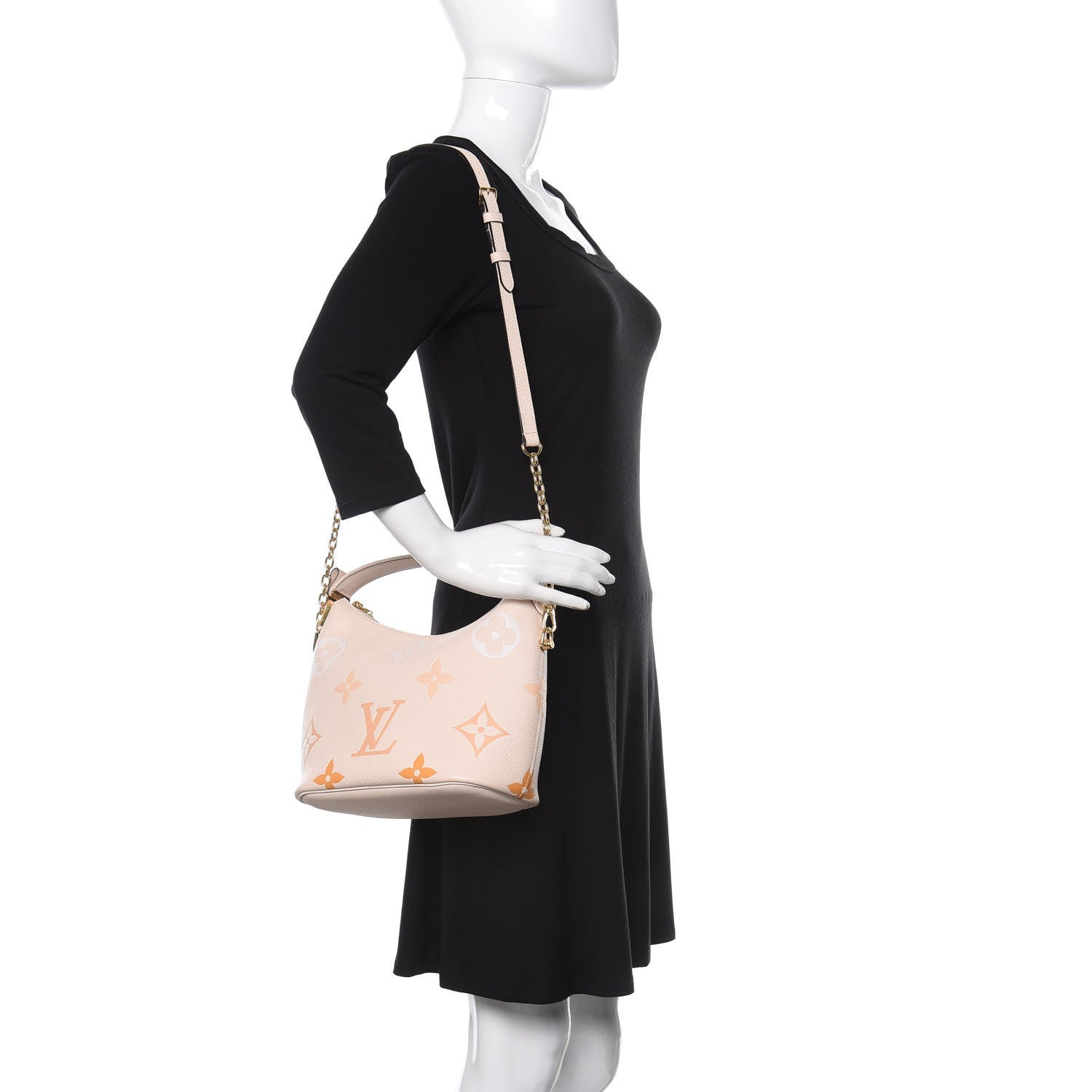 Louis Vuitton Empreinte Monogram Giant By The Pool Marshmallow Hobo Cream Saffron 2 of 10