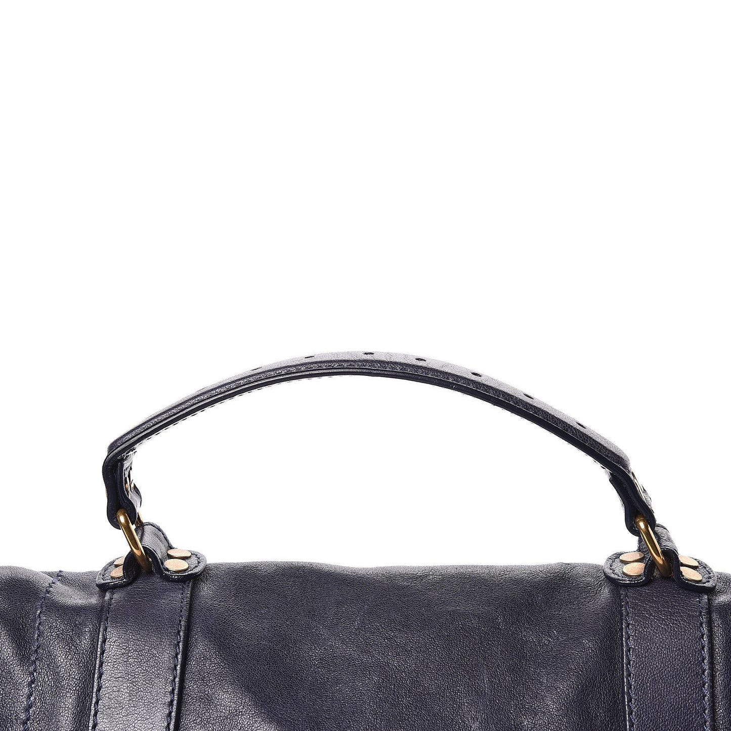 Lambskin PS1 Extra Large Satchel Midnight