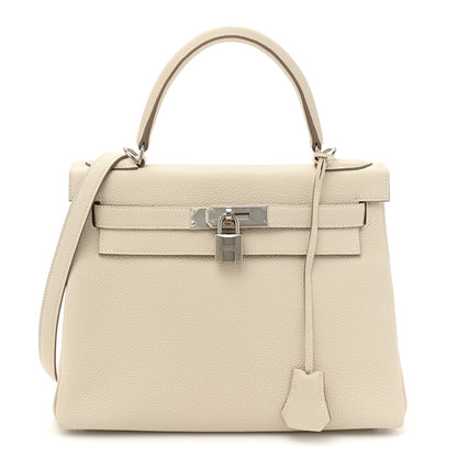 Hermes Togo Kelly Retourne 28 Craie 1 of 8