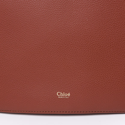 Chloe Smooth Grained Calfskin Medium Aby Tote Sepia Brown 8 of 8
