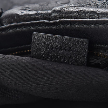 Gucci Guccissima Medium Sukey Hobo Black 7 of 10