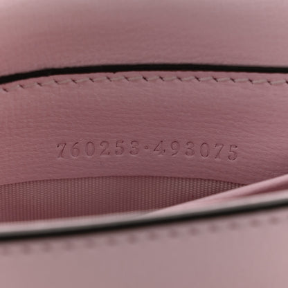 Gucci Calfskin Horsebit 1955 Super Mini Crossbody Bag Light Pink 7 of 13