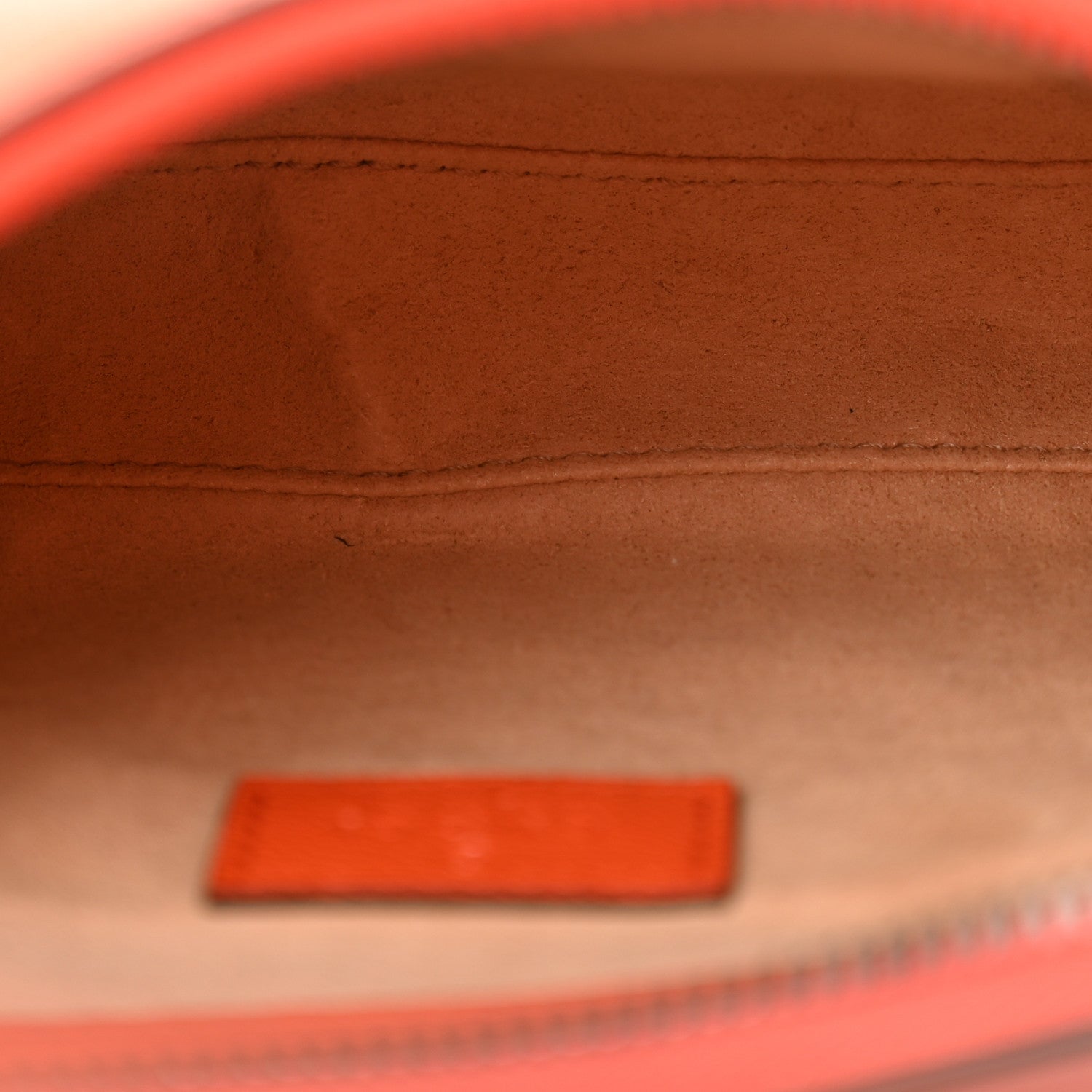 Gucci Goatskin Mini Aphrodite Shoulder Bag Orange 5 of 11
