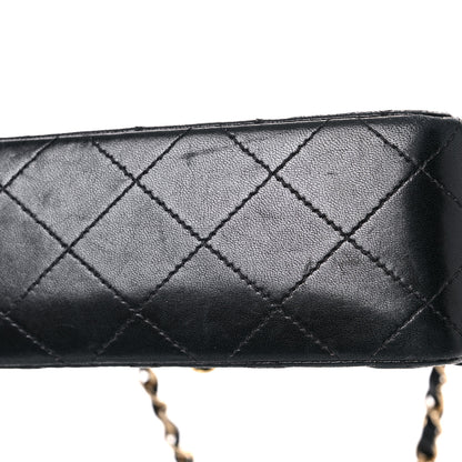 Chanel Lambskin Quilted Mini Square Flap Bag Black 17 of 28