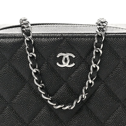 Chanel Caviar Quilted Camera Bag Black 8 of 11