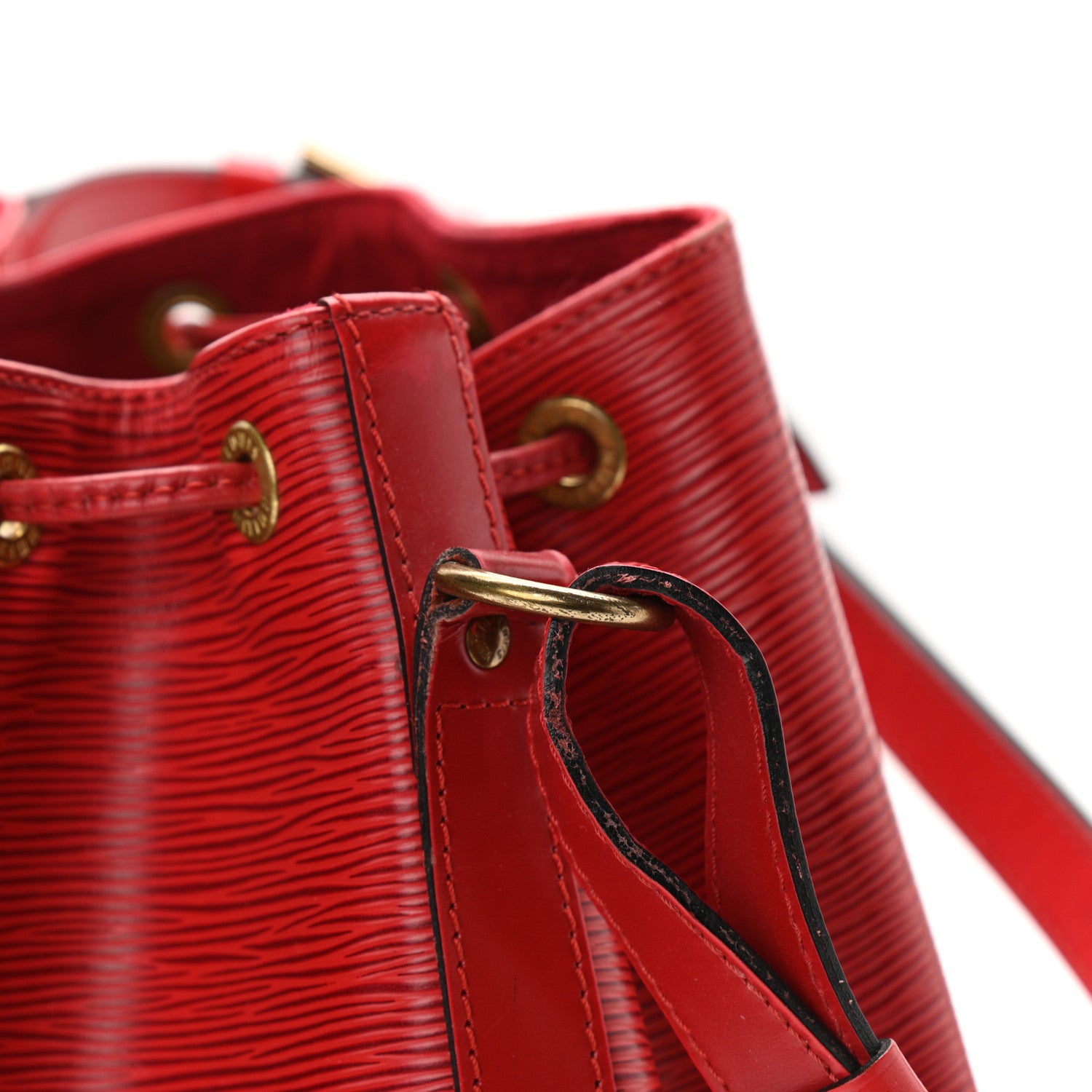 Louis Vuitton Epi Petit Noe Castillan Red 10 of 11