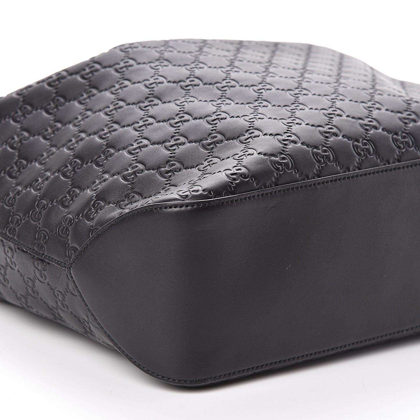 Guccissima Signature Large Linea A Hobo Black