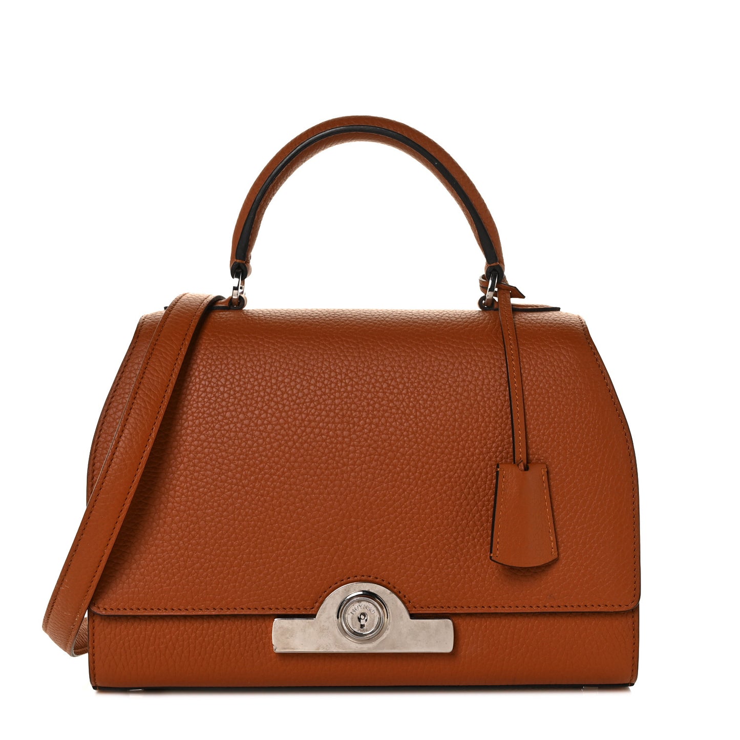 Taurillon Blush Rejane PM Cognac