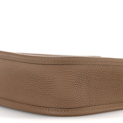 Hermes Taurillon Clemence Evelyne TPM Beige De Weimar Gris Etain 9 of 10
