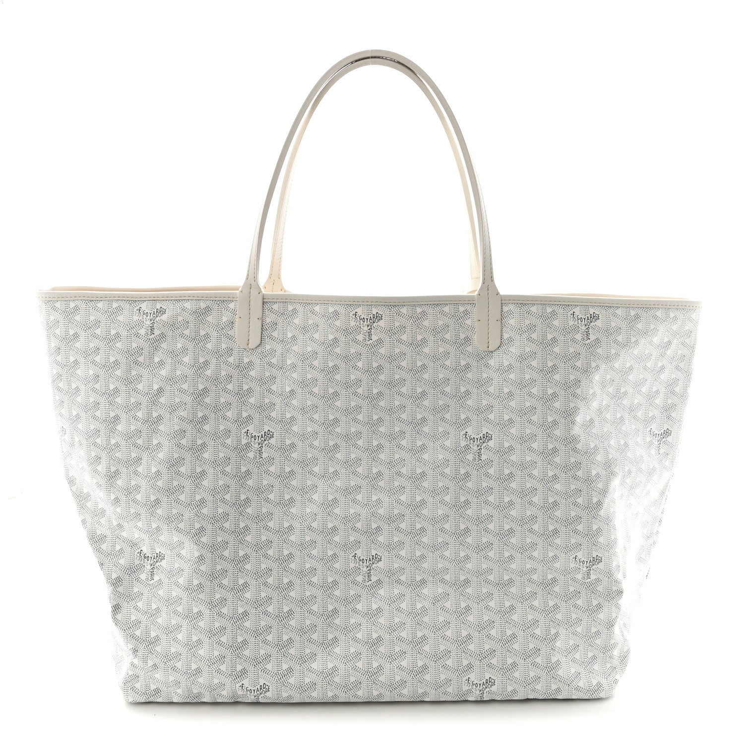 Goyard Goyardine Saint Louis GM White 1 of 9