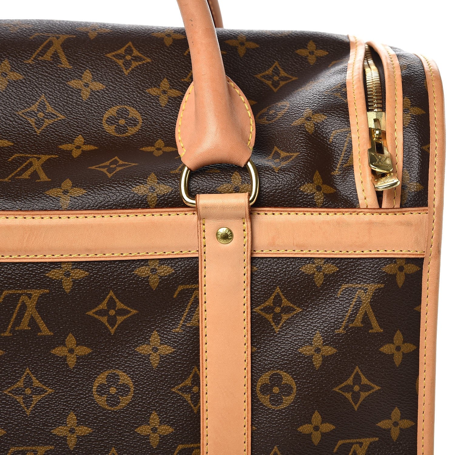 Louis Vuitton Monogram Sac Chien 40 Pet Carrier 14 of 16