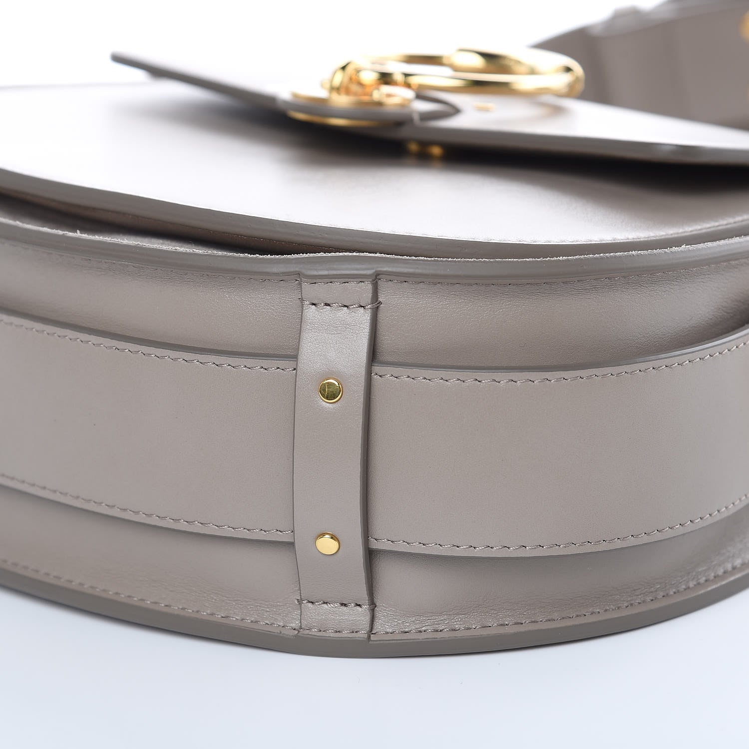 Chloe Calfskin Large Tess Bag Motty Grey 8 of 9