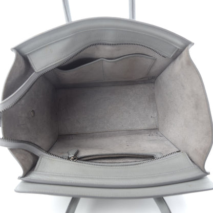 Celine Baby Drummed Calfskin Micro Luggage Sky 4 of 14