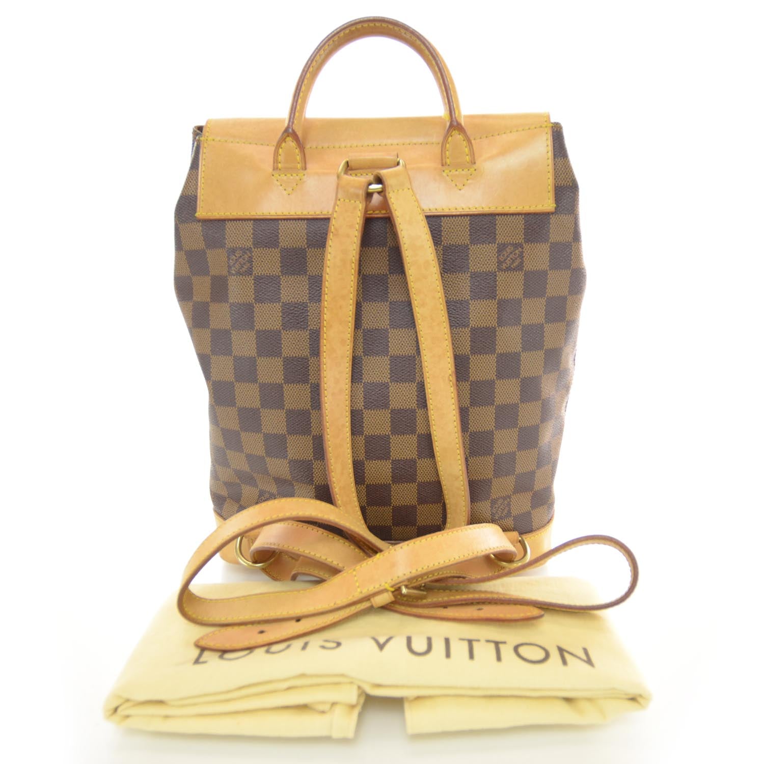 Louis Vuitton Damier Ebene Centenaire Soho Backpack 3 of 8