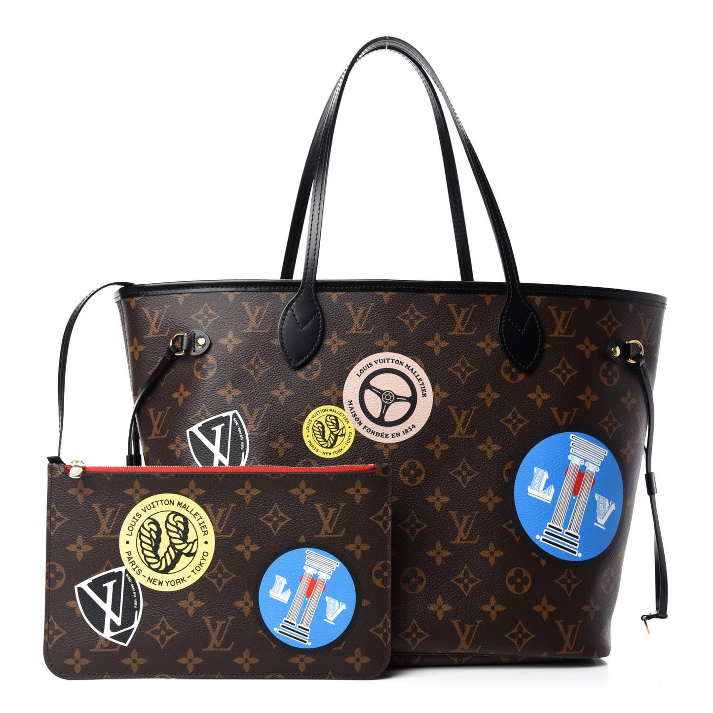 Monogram World Tour Neverfull MM