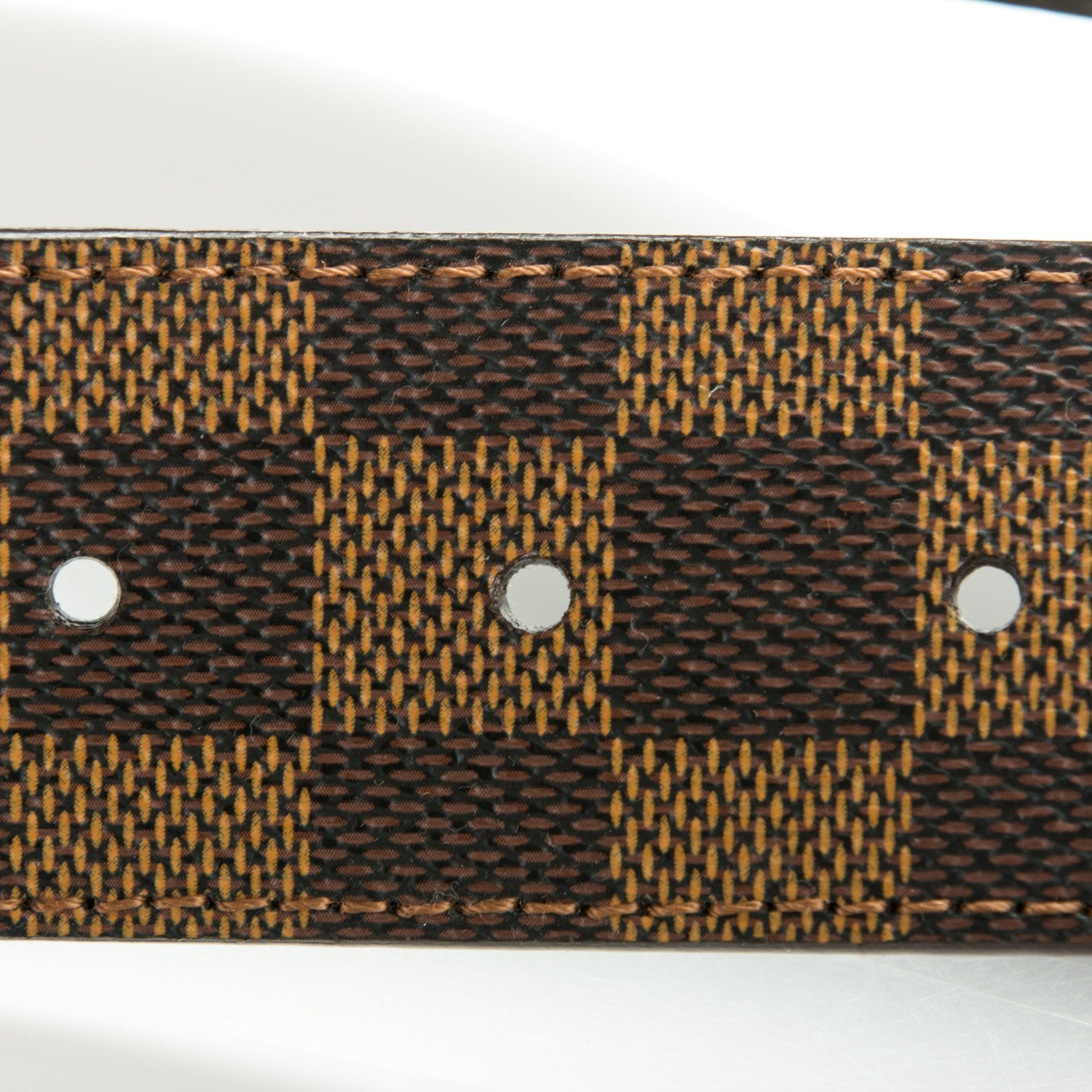 Louis Vuitton Damier Ebene 40mm LV Initiales Belt 95 38 7 of 7