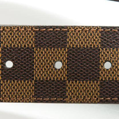 Louis Vuitton Damier Ebene 40mm LV Initiales Belt 95 38 7 of 7