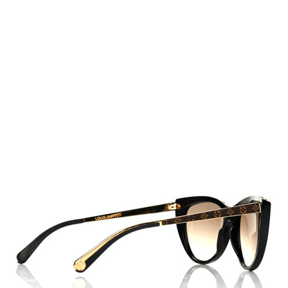 Louis Vuitton Acetate Monogram La Boum Sunglasses Z1147W Black 4 of 5