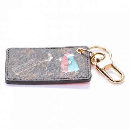 Louis Vuitton Monogram Illustre Charm Key Ring Rose 3 of 5