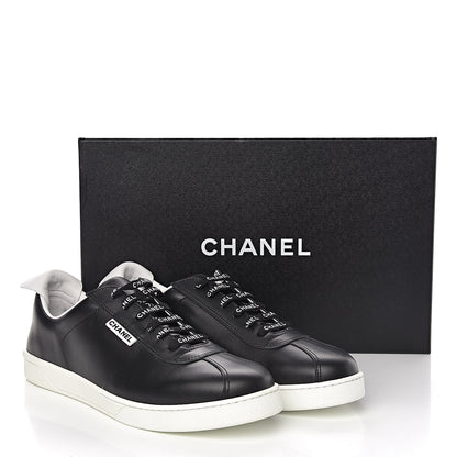 Chanel Calfskin Mens Sneakers 45 Black 11 of 11