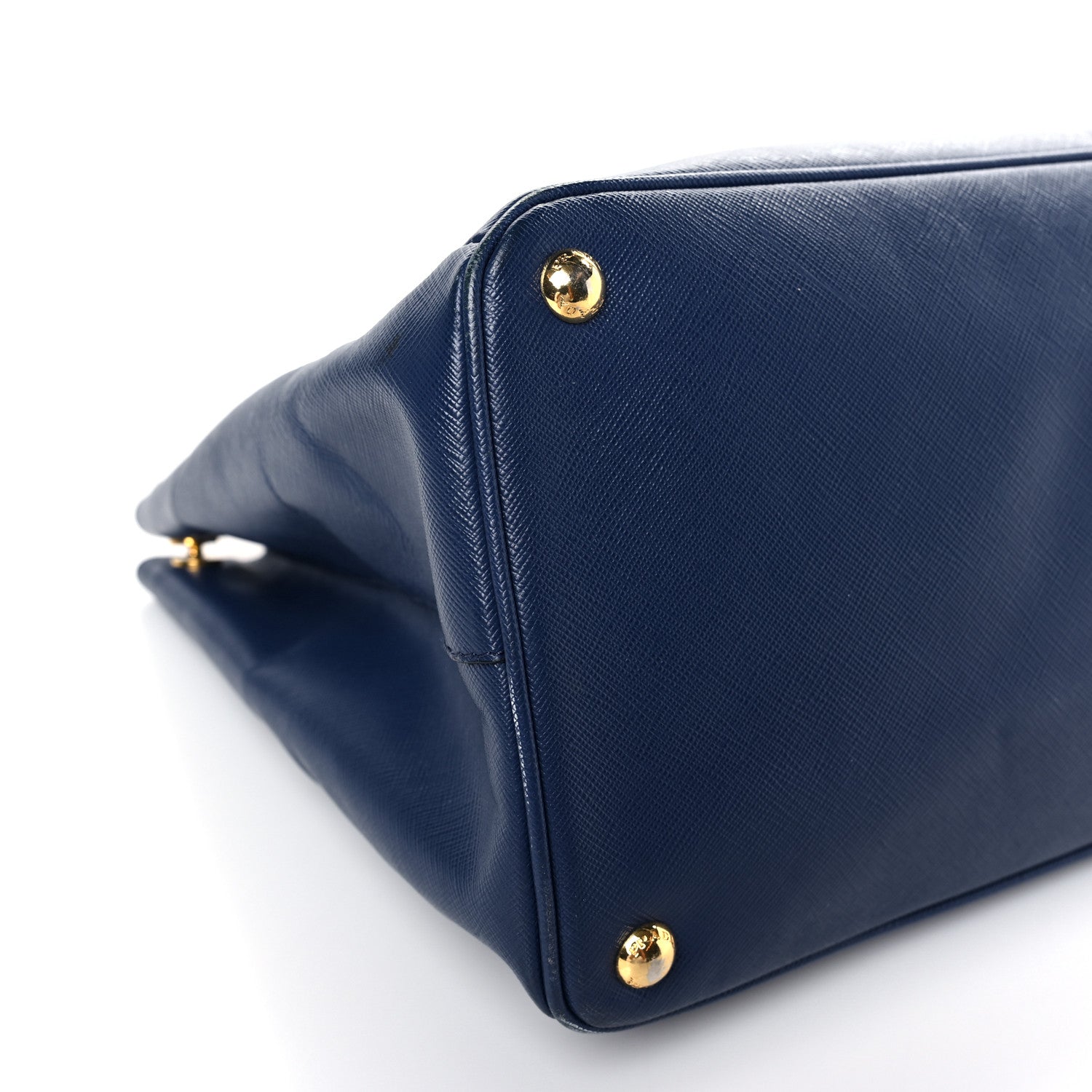 Prada Saffiano Lux Large Tote Bluette 7 of 9