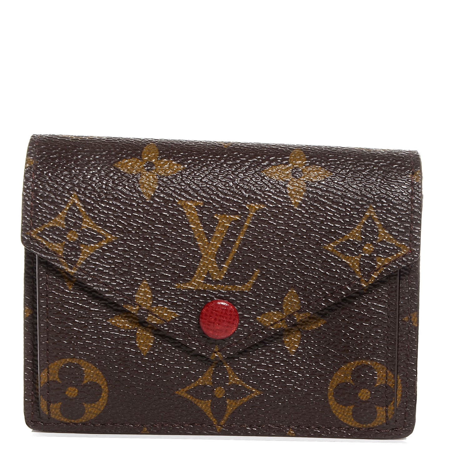 Monogram Compact Marie Wallet Rouge