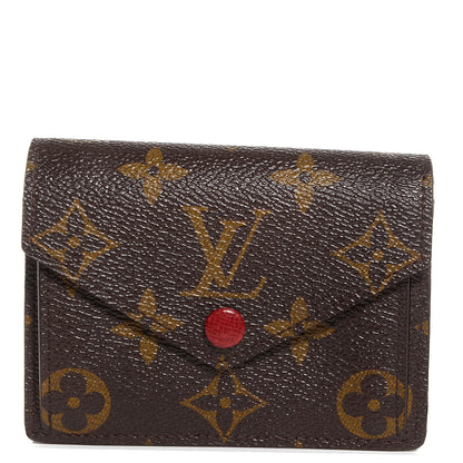 Louis Vuitton Monogram Compact Marie Wallet Rouge 1 of 8
