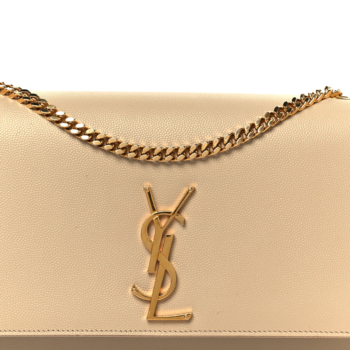 Grain De Poudre Medium Monogram Kate Satchel Nude Powder