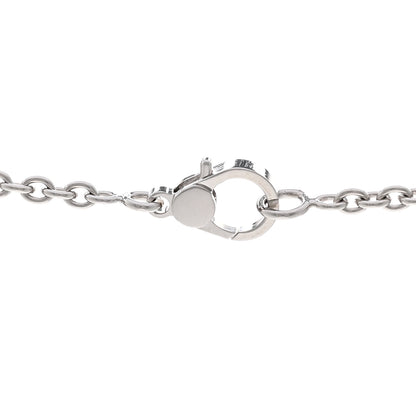 Hermes 18K White Gold Diamond Finesse Lariat Necklace 4 of 5