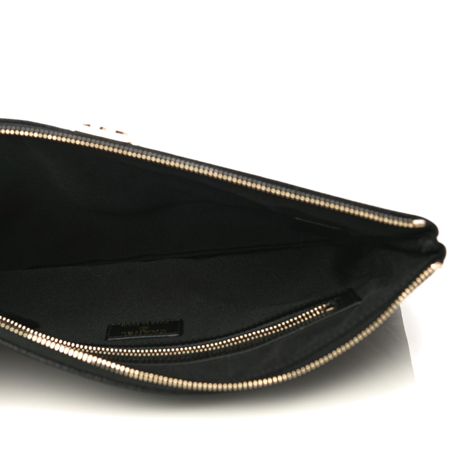 Chanel Caviar Quilted Medium Boy Cosmetic Case Black 5 of 11