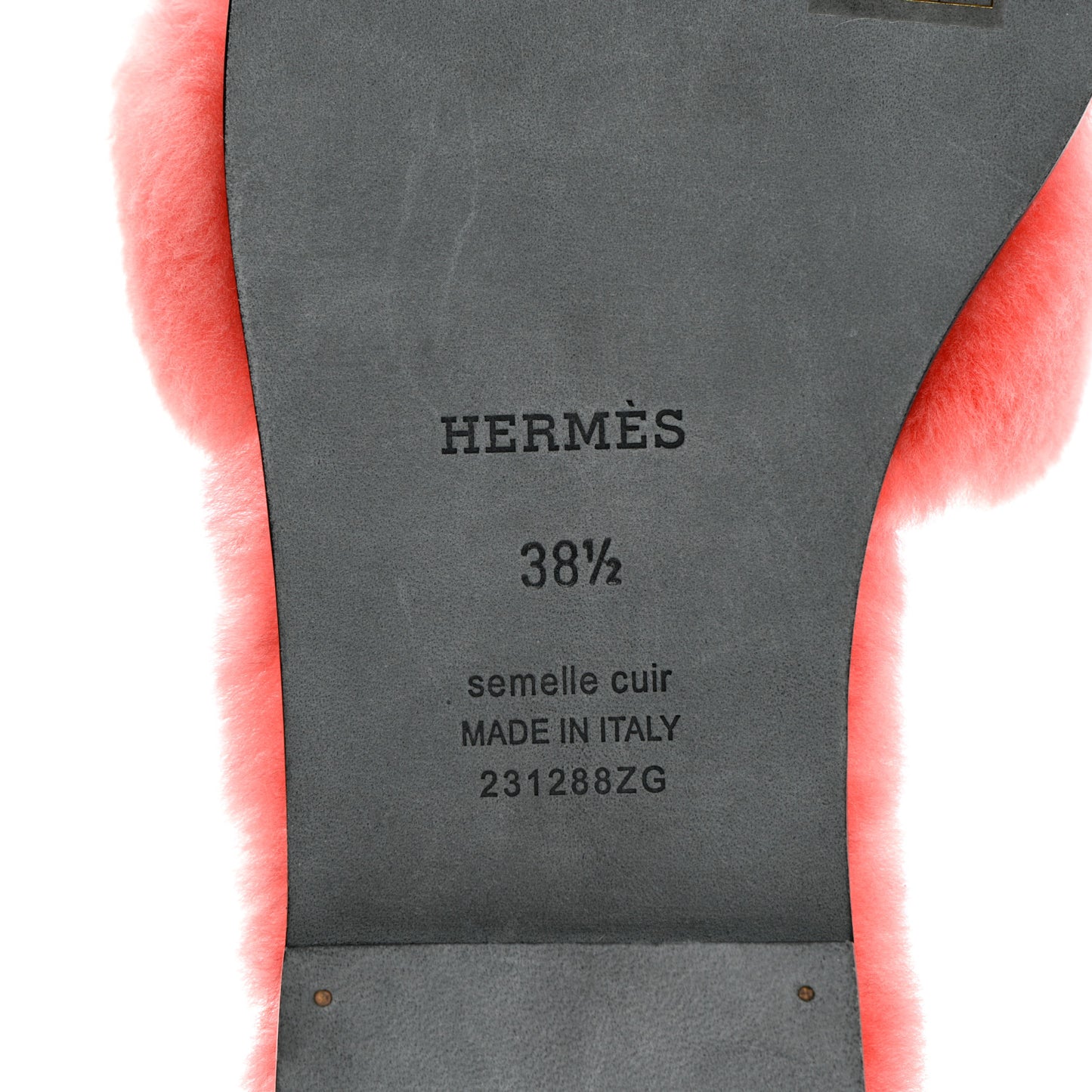 Woolskin Oran Sandals 38.5 Rose Du Desert