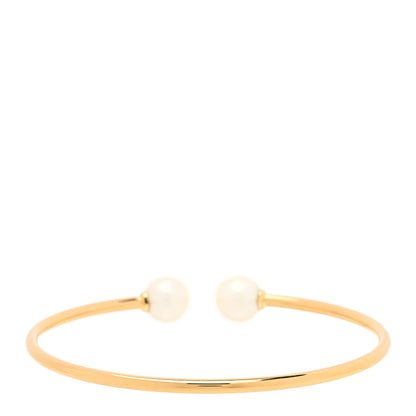 Tiffany 18K Rose Gold Pearl 8mm HardWear Ball Wire Bracelet 2 of 3