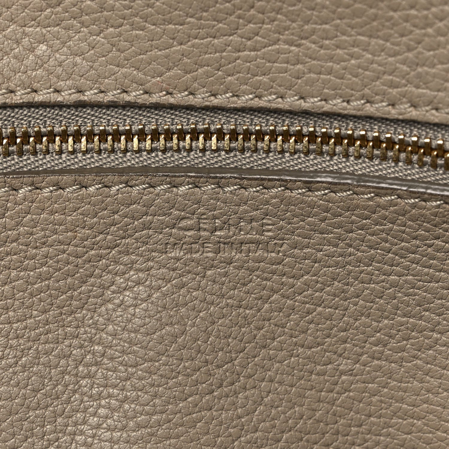 Celine Crisped Calfskin Medium Tie Knot Tote Taupe 6 of 24