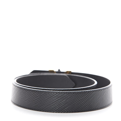 Louis Vuitton Epi 30mm LV Twist Belt 80 32 Black 2 of 5