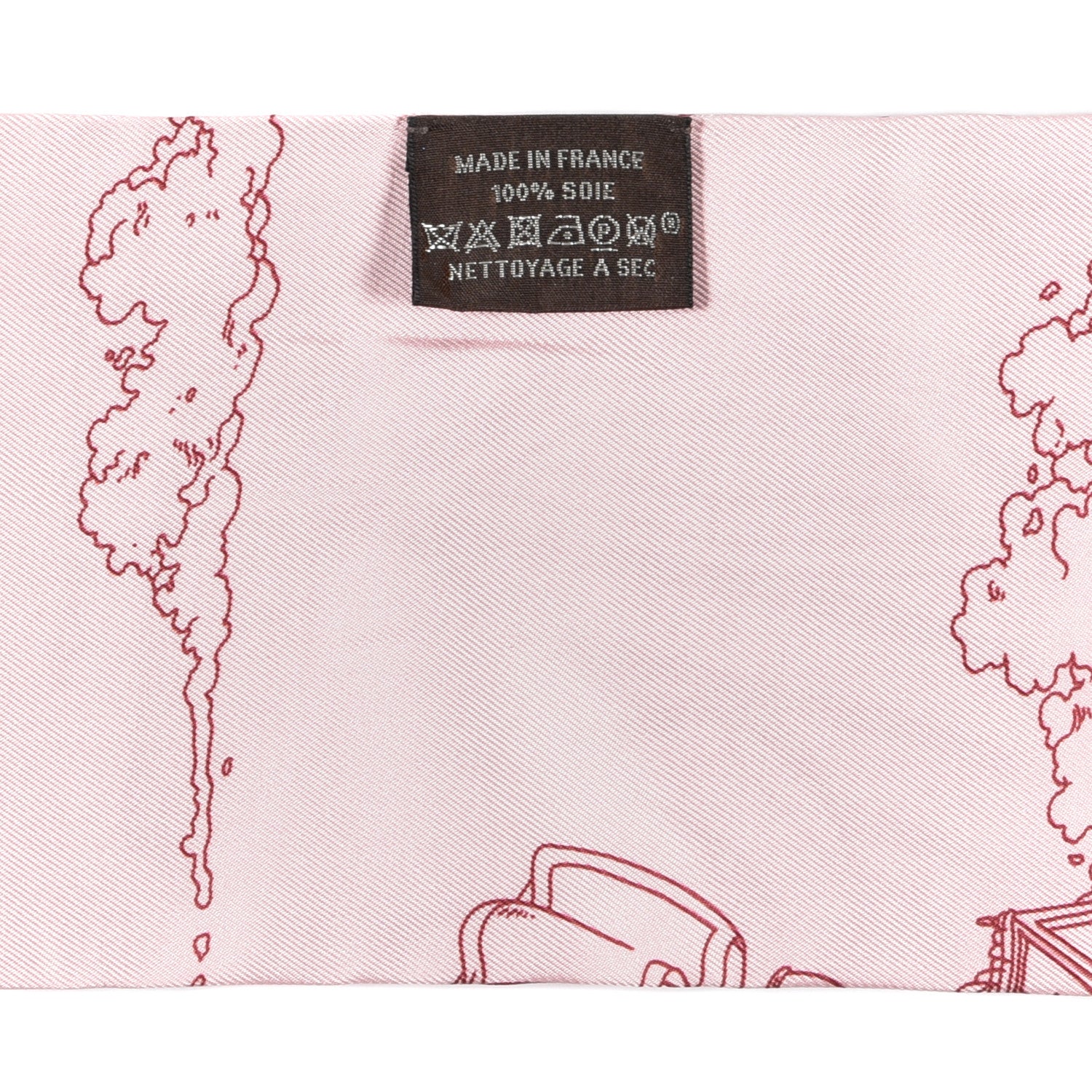 Hermes Silk Le Grand Prix du Faubourg Maxi Twilly Slim 3 of 3