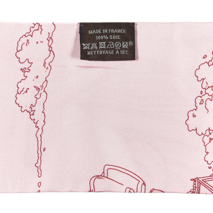 Hermes Silk Le Grand Prix du Faubourg Maxi Twilly Slim 3 of 3