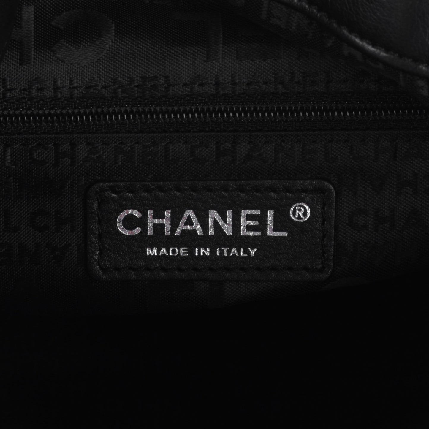 Lambskin Stitched Small Ultimate Soft Tote Black