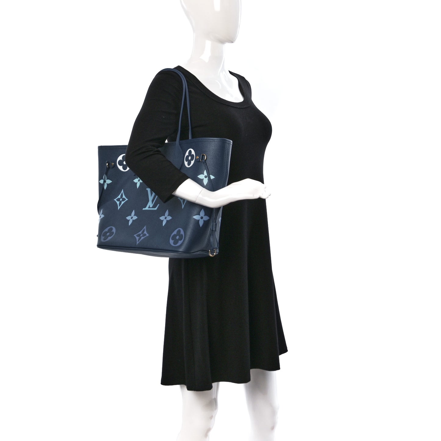 Empreinte Monogram Giant Neverfull MM Degrade Bleu