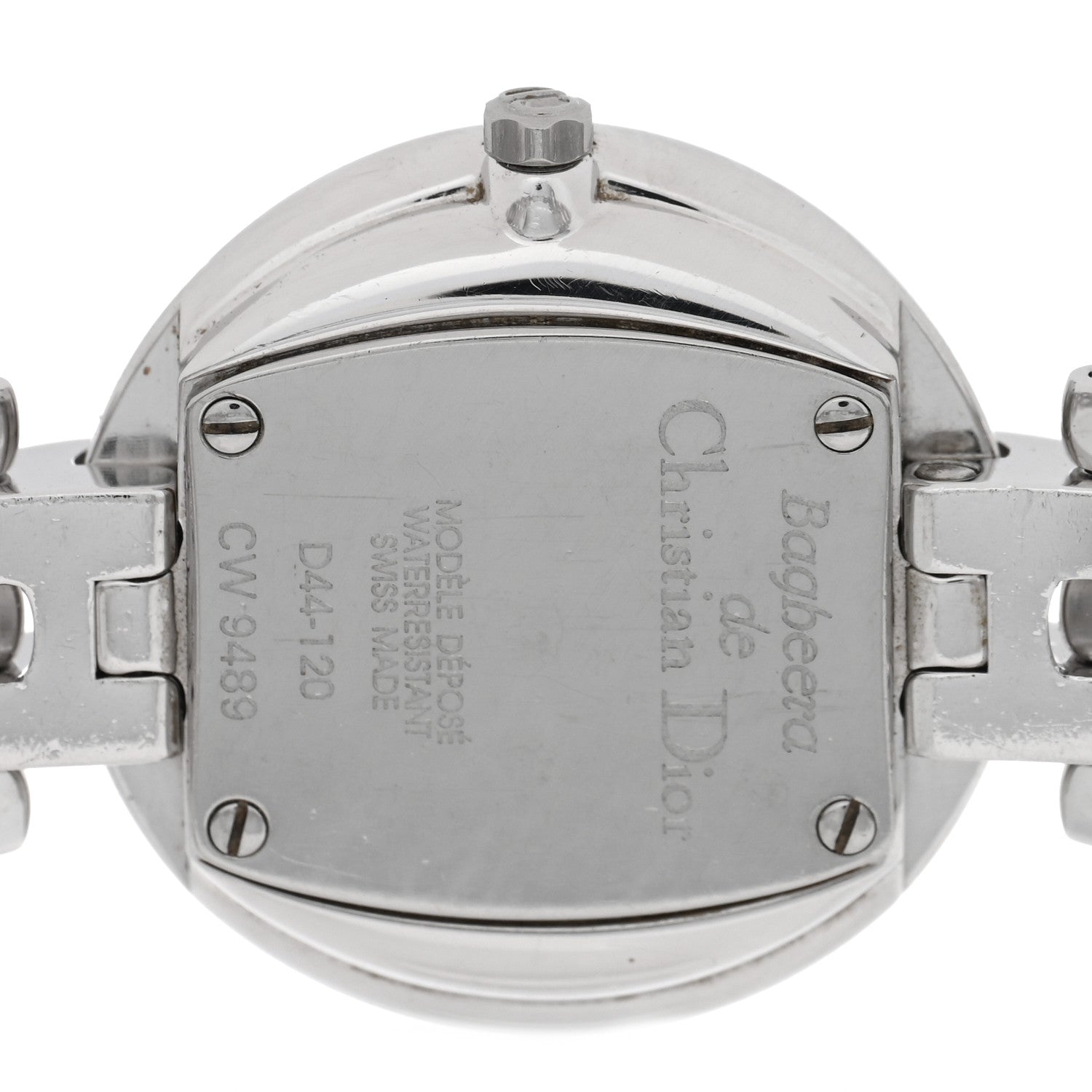 Christian Dior Stainless Steel Mother of Pearl 25mm Bagheera Quartz Watch 4 of 4