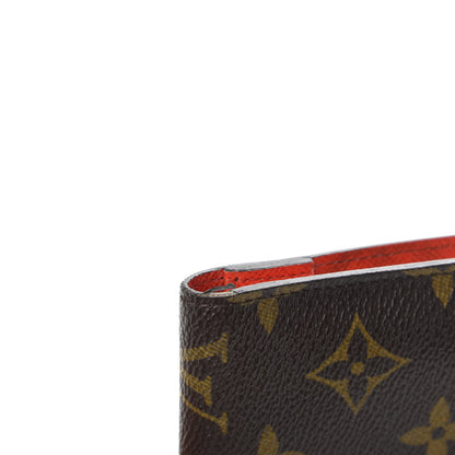 Louis Vuitton Monogram Insolite Coin Purse Wallet Red 8 of 8