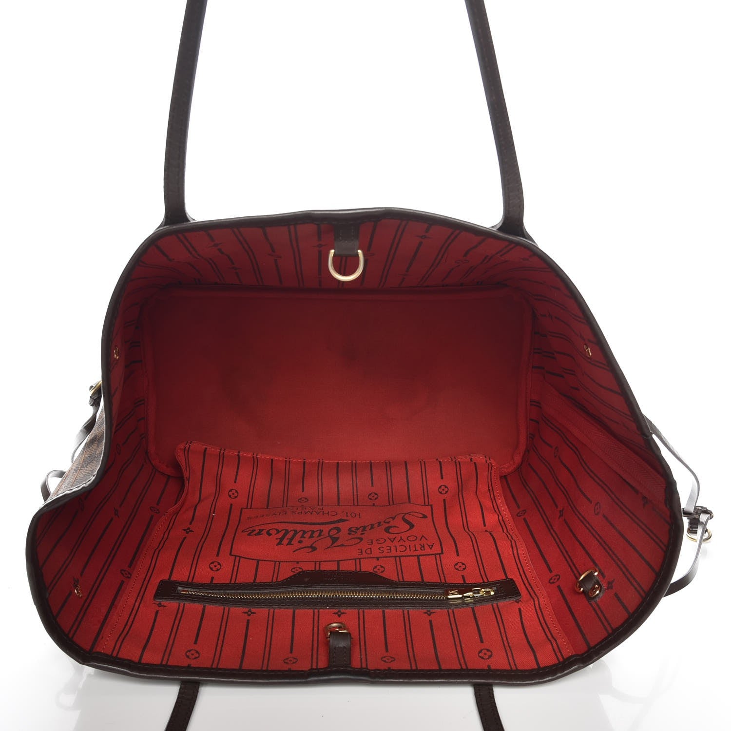 Louis Vuitton Damier Ebene Neverfull MM 6 of 18