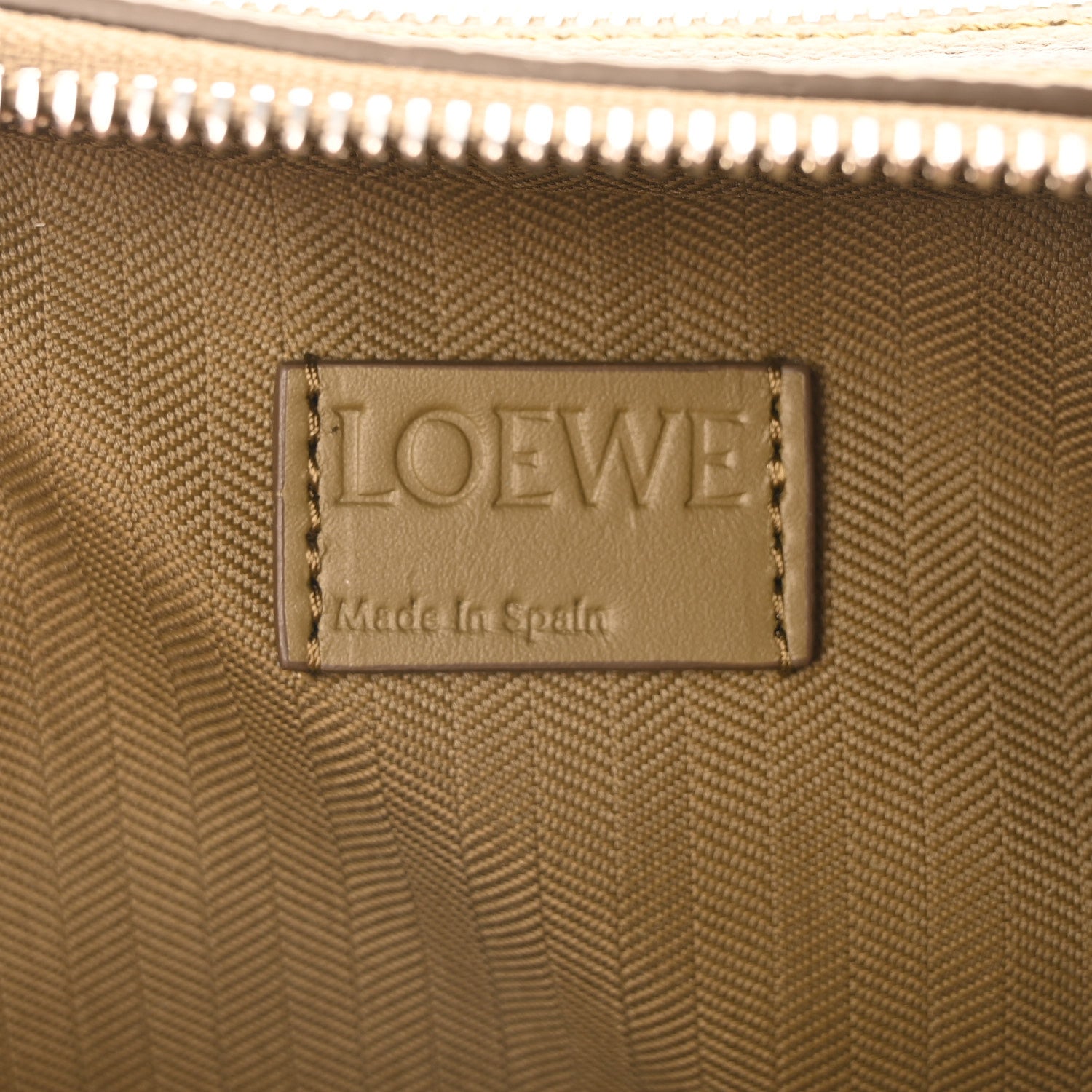Loewe Soft Grained Calfskin Mini Camera Bag Khaki Green 6 of 10